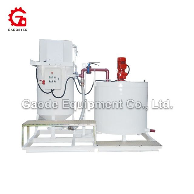 Gaodetec GMA500-1000E China Bentonite Cement Grout Mixer With Agitator for Sale